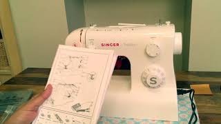 My Bargain  A Great Beginner Sewing Machine  UNBOXING SINGER 2282 Beginners Will Love This [upl. by Nhaj]