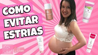 COMO MELHORAR AS ESTRIAS NA GRAVIDEZ 🤰🏻 [upl. by Steffy]