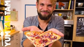 Flammkuchen  Felix stellt sich der Challenge – Teil 1  yumtamtam [upl. by Aivizt]