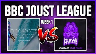 The Goons vs The Charybdis Crushers ll BBC Joust League Season 2 Week 1 [upl. by Admana]