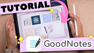 TUTORIAL de GOODNOTES Los secretos de una AGENDA DIGITAL😱 [upl. by Nennek]