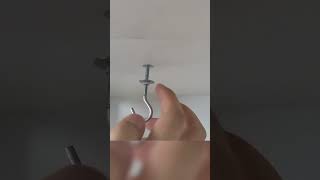 How to install spring toggle butterfly anchor toggle bolt [upl. by Ecyaj651]