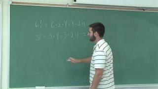 Basic Math Skills  Multiplying Factorials [upl. by Eyaf]