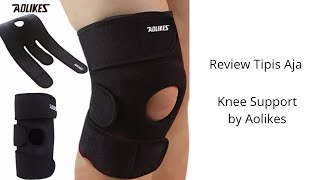 Review Knee Support Aolikes [upl. by Eusoj]