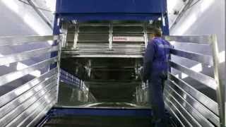 The Professional Three Deck  HYDRAULIC RUNUP TO THIRD DECK  TILTING H FRAME [upl. by Rice256]