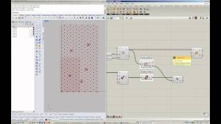 Intro to Grasshopper 09  Attractors  Fields [upl. by Annaynek317]