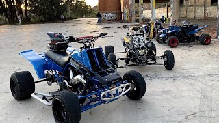 Yamaha Banshee 350  Superquads Portugal Drift amp Donuts 2021 [upl. by Dimitri]