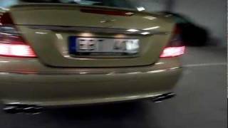 Mercedes E420 CDI sound w DPF delete and Kleemann mufflers [upl. by Arreip]