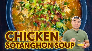 Easy Chicken Sotanghon Soup [upl. by Ahidam]