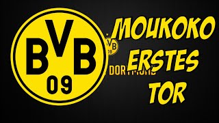 Moukokos ERSTES Tor in der Bundesliga 😱⚽ [upl. by Jeffry]