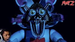 FOXY CAN WE TALK ABOUT THIS  Five Nights at Freddys Sister Location  Part 2 Night 2 3 [upl. by Chandler]