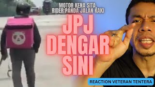 RIDER PANDA JALAN KAKI LEPAS MOTOR KENA SITA [upl. by Elbert]