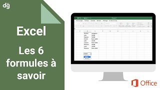 Les 6 formules Excel à connaître [upl. by Parthenia975]