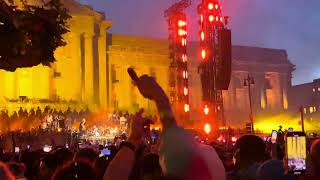 Fred Again Anderson Paak Skrillex  Places to Be  live SF civic center plaza [upl. by Nevet14]