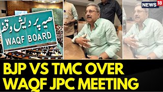 BJP Members Demand Action Against Trinamool MP Kalyan Banerjee For Disrupting Waqf Bill Meeting [upl. by Ahsinev786]