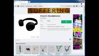 How to Get the Ciscos Headphones for Free in Roblox [upl. by Siravart]