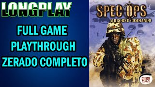 Longplay Spec Ops Airborne Commando PS1 Full Game Playthrough Zerado Completo [upl. by Selyn]