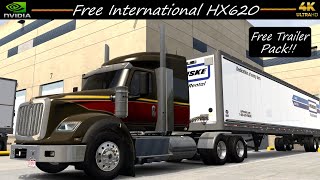 Free International HX620 Furniture Haul Beaumont to Houston Weather308kTAA Addon ATS 4K 149 [upl. by Eire]