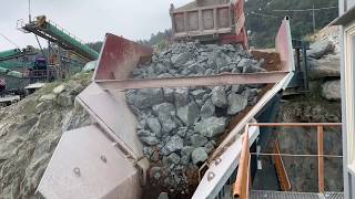 How to make manufactured sand from crushing rocks [upl. by Htebazil]