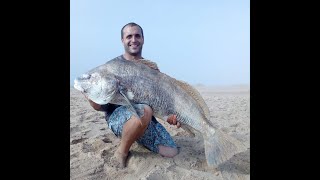 Pesca de corvina negra en José Ignacio Uruguay [upl. by Changaris]