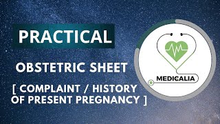 Obstetric sheet   Complaint  History of present pregnancy [upl. by Lihka]