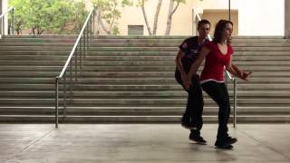 Intermediate Lindy Hop  Tandem Charleston [upl. by Aicercul]