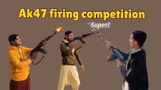 Ak47 vs akm firing competition 🥵 pathan firing status 👿 [upl. by Eicirtap310]