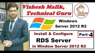 How to Install amp Configure RDS  Remote Desktop Service  Server in Window Server 2012 R2 Part 4 [upl. by Wilmar425]