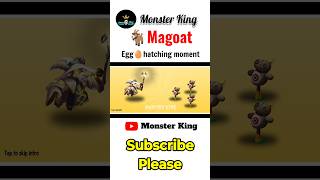 The Magoat🐐 egg🥚 hatching moment monsterlegends shorts [upl. by Alcine]