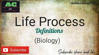 Life process definitions  Class10ambitionclasses2019 biology boardexam cbse lifeprocesses 😊😊😊 [upl. by Streeto492]