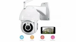 Rotating Wireless Camera Floureon Pan  Tilt CCTV camera Review Change All Angles RemotelyWIFI [upl. by Filmer]