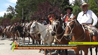 34° Fiesta nacional del Puestero Junín de los Andes Neuquén 04032023 [upl. by Nugesulo317]