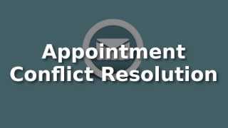 GroupWise 2012 Whats New Appointment Conflict Resolution [upl. by Elman525]