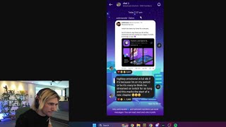 xQc reacts to Pokimane Confirming Shes Leaving Twitch [upl. by Tolkan]