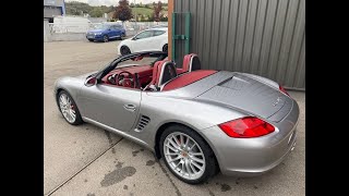 Porsche Boxster RS60 Spyder Sound  Start and Driving [upl. by Reseda665]