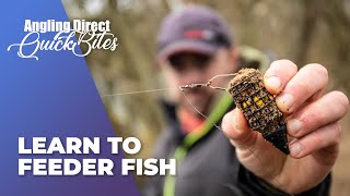 Learn To Feeder Fish  Coarse Fishing Quickbite [upl. by Llevram784]