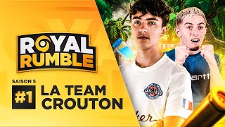 LE RETOUR DU ROYAL RUMBLE AVEC LA TEAM CROUTON  Saison 5  Episode 1 [upl. by Mapes]