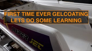 Learning to Gelcoat The Wide Tray What Could Go Wrong Part 7 [upl. by Newhall779]