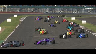 iRacing Motorsport Simulator  FIA F4  Silverstone GP  20 min race [upl. by Irtimd]