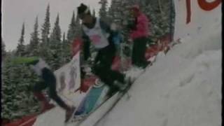 Mogul Skiing Dean the Machine Murphy Snowbird interview dual mogul racing 90 Pro tour [upl. by Anayit528]