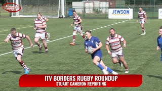 ITV BORDERS RUGBY ROUNDUP  HAWICK LINDEN 7s  12824 [upl. by Jamill]