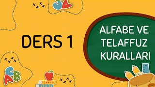 A1  Ders 1  Alman Alfabesi ve Telaffuz Kuralları [upl. by Auhsuj646]