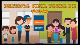 IMPORTANCIA DE LOS SIMULACROS Recurso de INDECI [upl. by Snah]