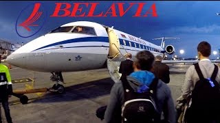 BELAVIA CRJ 200  KIEV  MINSK [upl. by Zane]