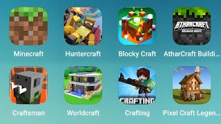 Minecraft Huntercraft Blocky Craft Atharcraft Building Craftsman Worldcraft Pixel Craft [upl. by Swope]