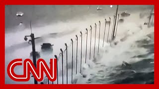 Hurricane Helene makes landfall in Florida as a Category 4 storm [upl. by Yekcir]