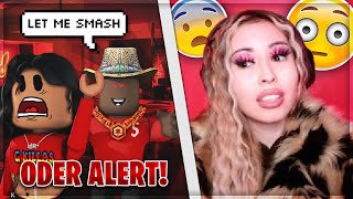 ROBLOX ODERS TRIED TO SMASH😱 MIC UP AND BEEF MUST WATCH [upl. by Gearhart136]