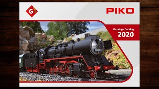 PIKO Katalog G 2020 – Modellbahn Modelleisenbahn [upl. by Bivins]