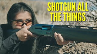 Shotgun All The Things with Jessica Hook  Benelli M4 Beretta 1301 Mossberg M500 [upl. by Shelbi551]