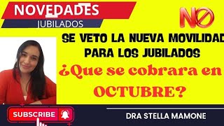 AUMENTO DE LAS JUBILACIONES Y PENSIONES OCTUBRE 2024 ¿Que voy a cobrar ¿Habrá Bono [upl. by Salim]